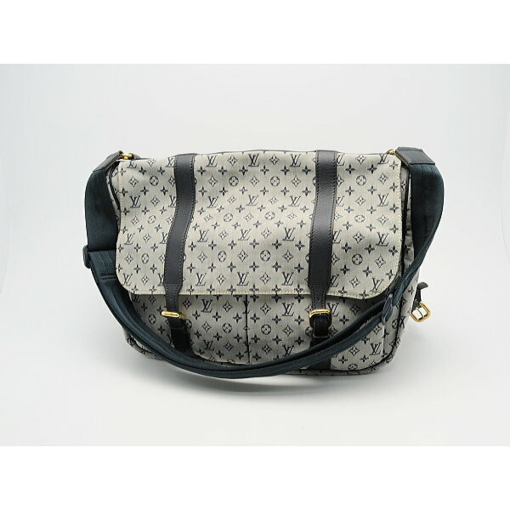 Louis Vuitton Sack Blue Monogram Bag Mini Maman